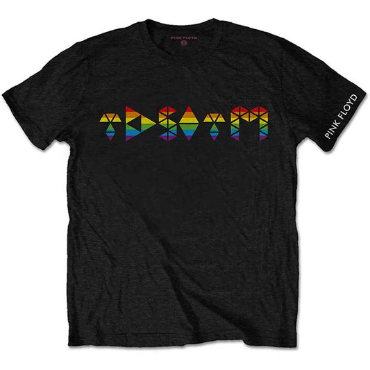 Pink Floyd Dark Side Prism Initials Slim Fit T-shirt Front