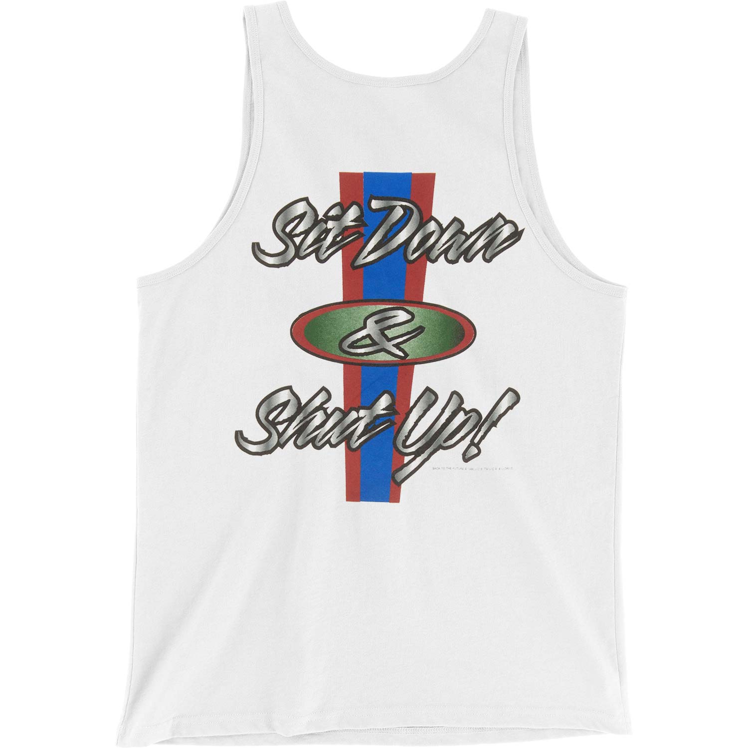 Back To The Future Mens Tank Front