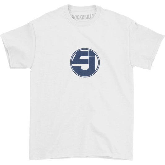 Jurassic 5 Logo on White T-shirt Front