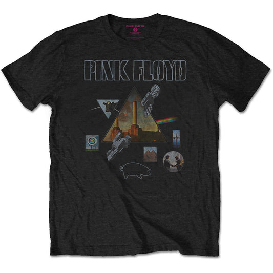 Pink Floyd Montage Slim Fit T-shirt Front