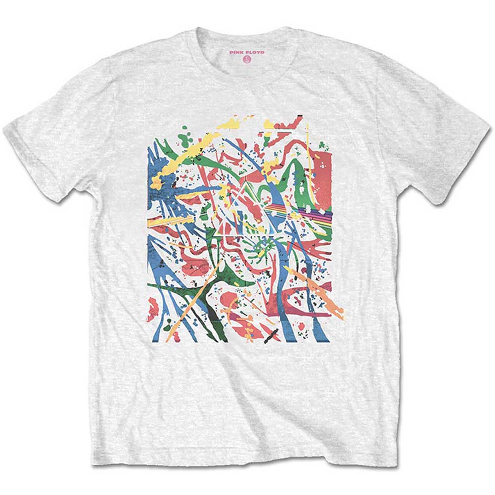 Pink Floyd Pollock Prism Slim Fit T-shirt Front