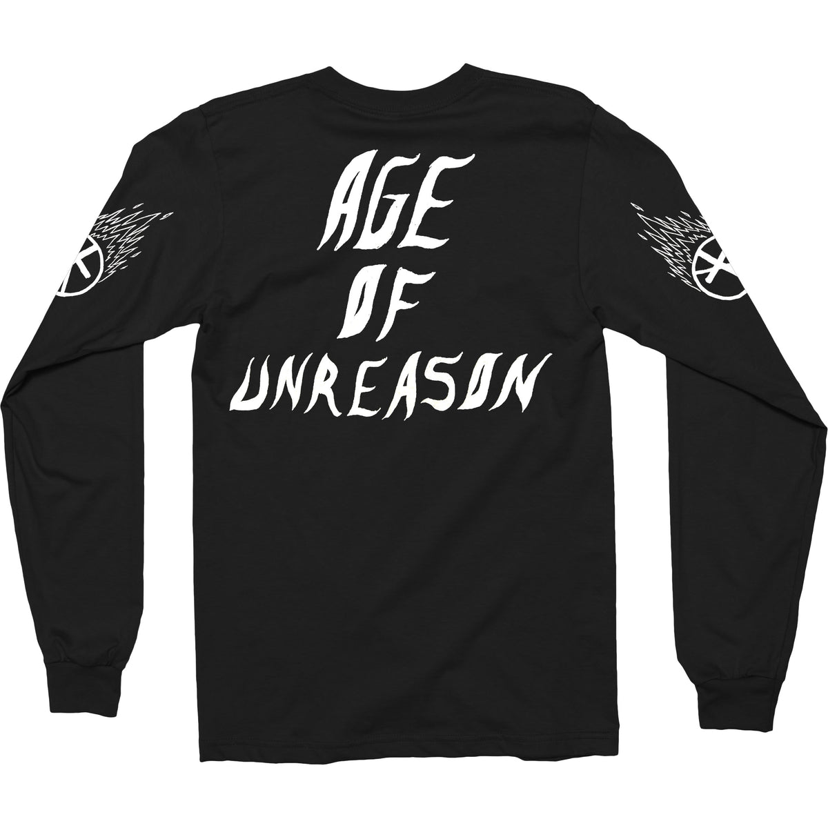 Bad Religion Flaming Crossbuster L/S Long Sleeve Back