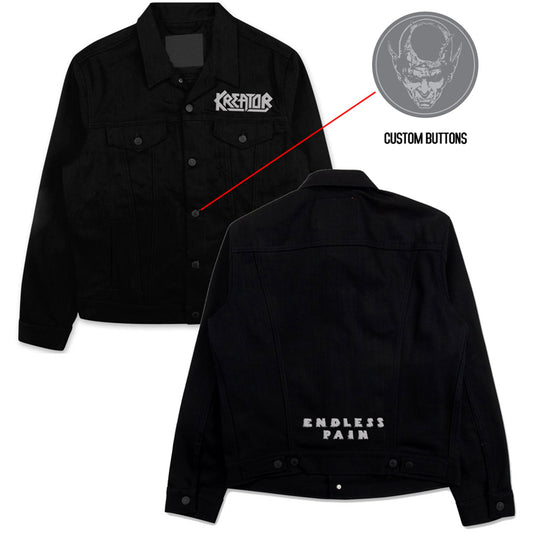 Kreator Custom Denim Jacket Front