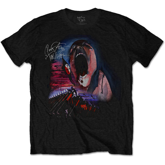 Pink Floyd The Wall Scream & Hammers Slim Fit T-shirt Front