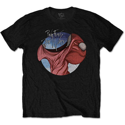Pink Floyd The Wall Swallow with Back Print Slim Fit T-shirt Front