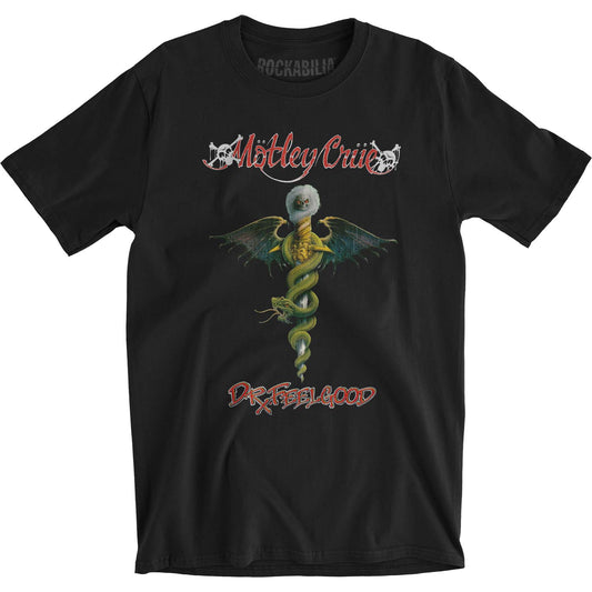 Motley Crue Dr. Feel Good Slim Fit T-shirt Front