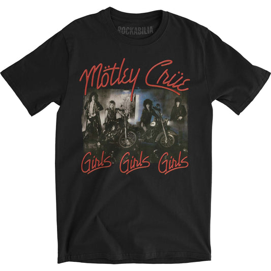 Motley Crue Girls Girls Girls Slim Fit T-shirt Front