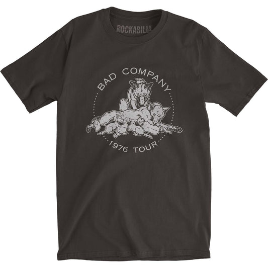 Bad Company 1976 Tour Slim Fit T-shirt Front