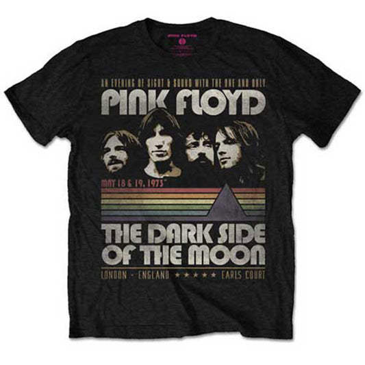 Pink Floyd Vintage Stripes T-shirt Front