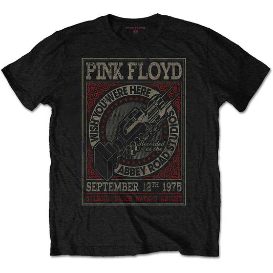 Pink Floyd WYWH Abbey Road Studios Slim Fit T-shirt Front