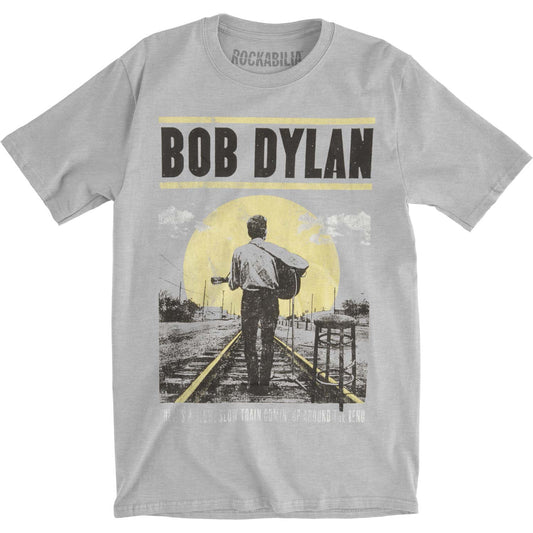 Bob Dylan Slow Train Slim Fit T-shirt Front