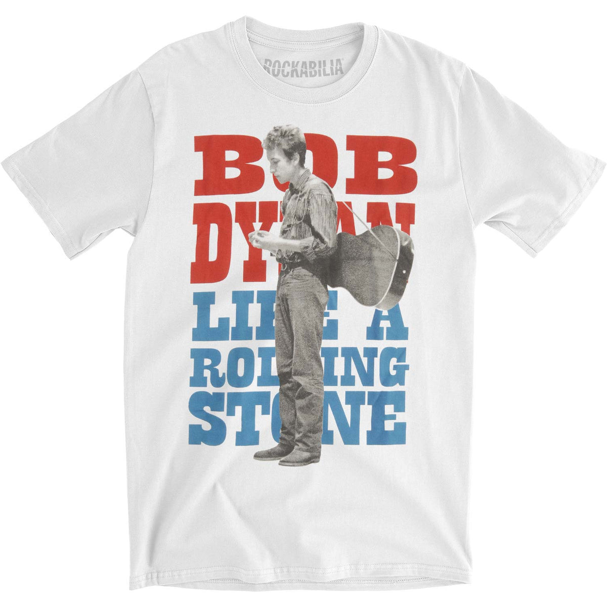 Bob Dylan Standing Stone Slim Fit T-shirt Front