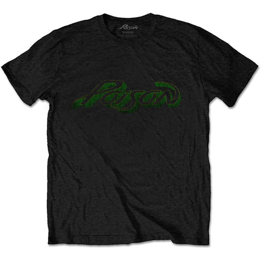 Poison Vintage Logo Slim Fit T-shirt Front