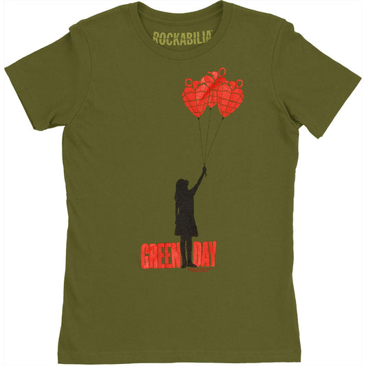 Green Day Junior Top Front