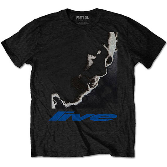 Post Malone HT Live Close-Up (Back Print) Slim Fit T-shirt Front