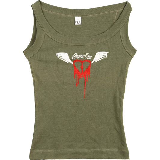 Green Day Junior Top Front