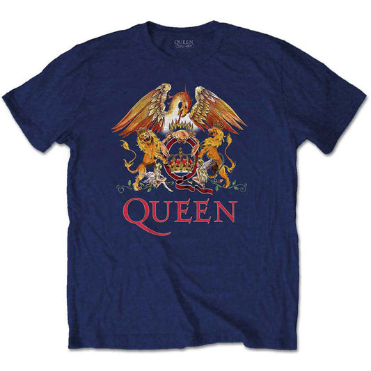 Queen Classic Crest Slim Fit T-shirt Front