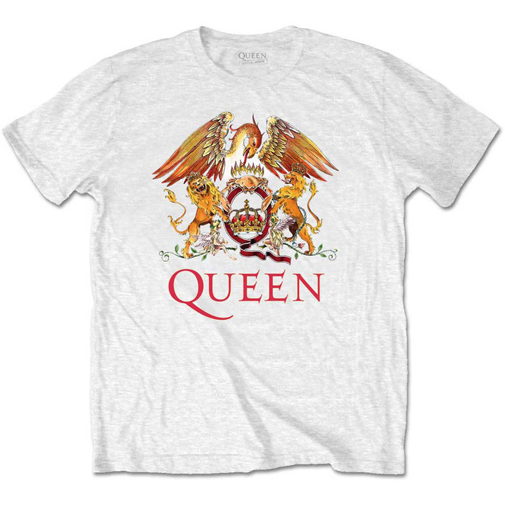Queen Classic Crest Slim Fit T-shirt Front