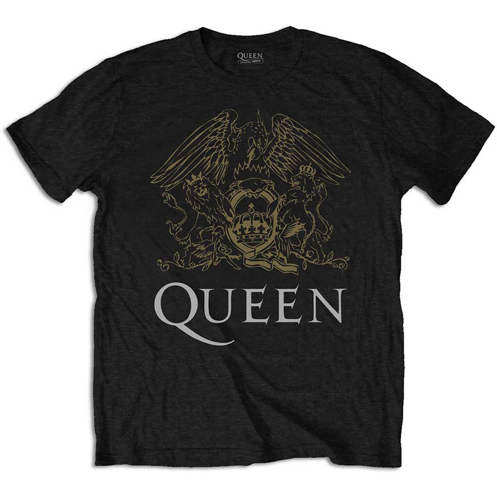 Queen Crest Slim Fit T-shirt Front