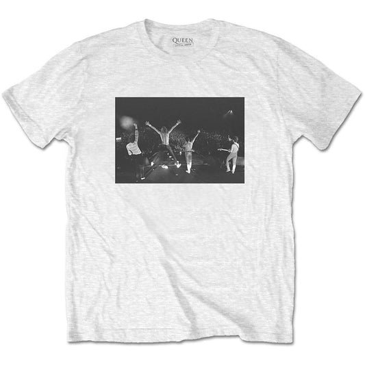 Queen Crowd Shot Slim Fit T-shirt Front