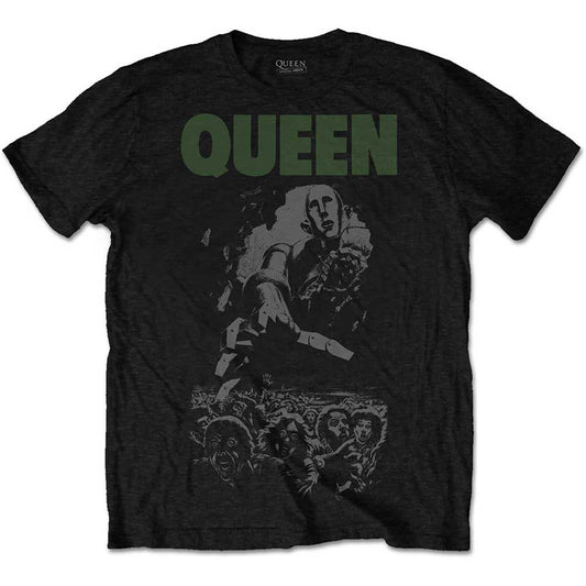 Queen News of the World 40th Full Cover Slim Fit T-shirt Front