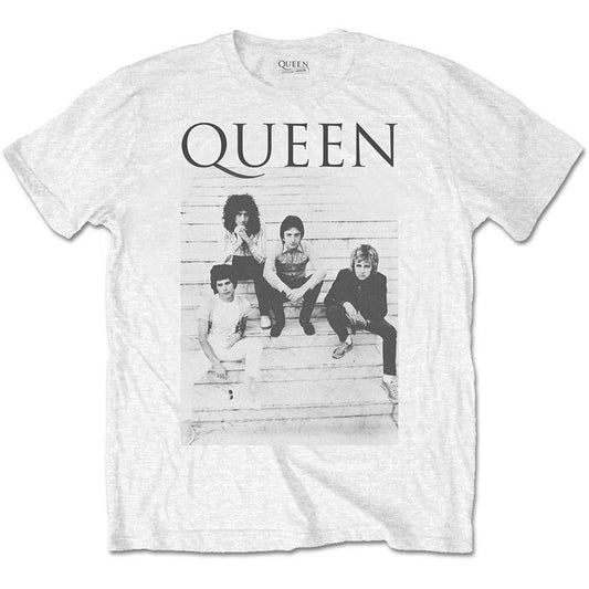 Queen Stairs Slim Fit T-shirt Front