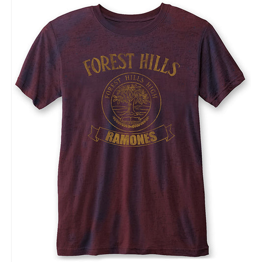 Ramones Forest Hills (Burn Out) Vintage T-shirt Front