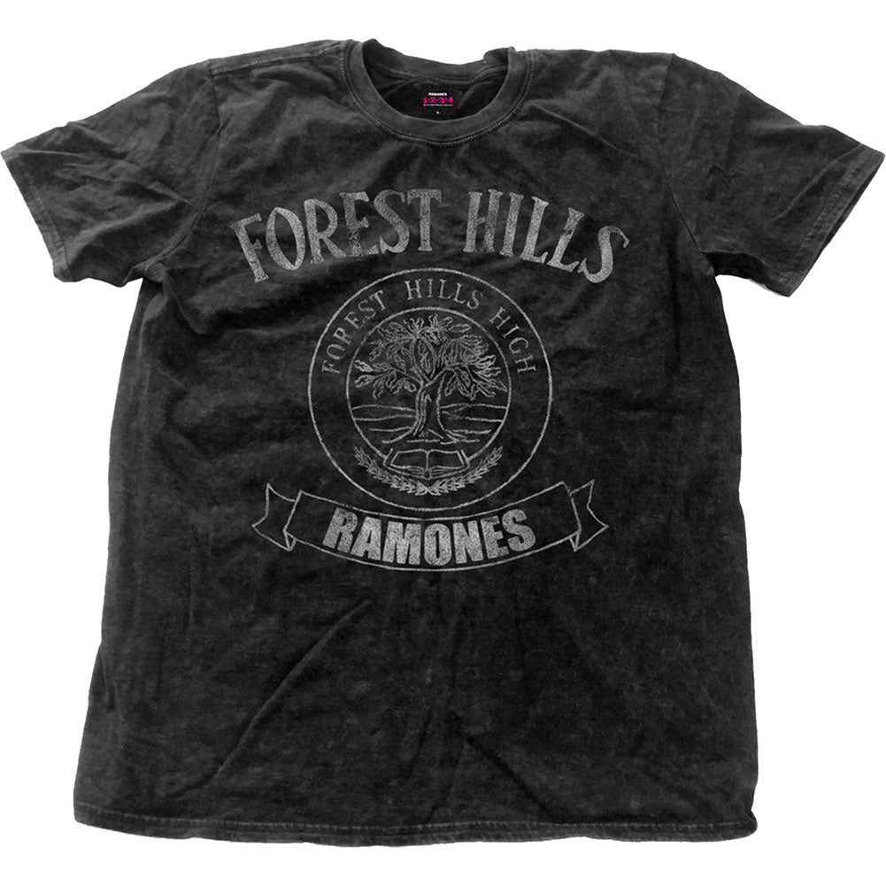 Ramones Forest Hills Vintage (Snow Wash) Vintage T-shirt Front