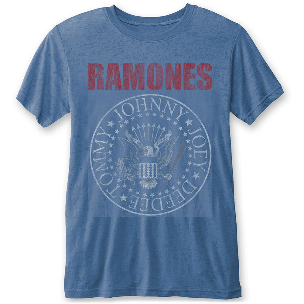 Ramones Presidential Seal (Burn Out) Vintage T-shirt Front