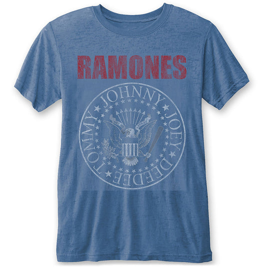 Ramones Presidential Seal (Burn Out) Vintage T-shirt Front