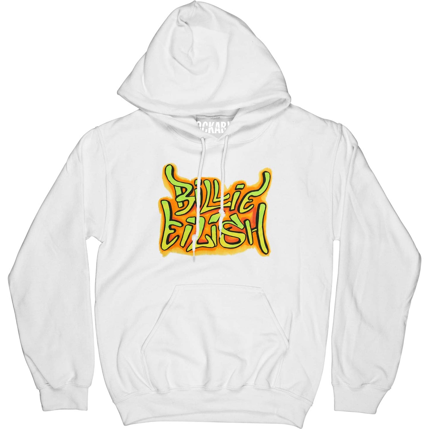 Graffiti Hoodie White Hooded Sweatshirt