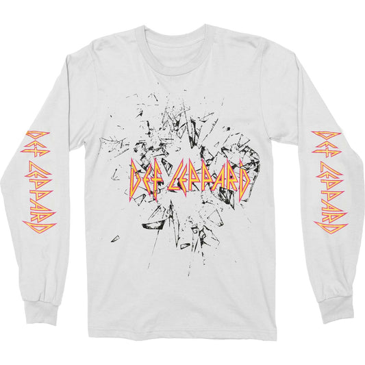 Def Leppard Shatter LS Long Sleeve Front