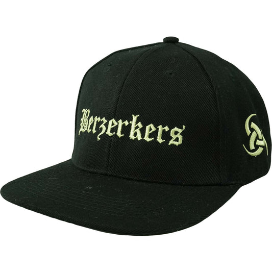 Black Label Society VIP Berzerkers Black Snapback Baseball Cap Front