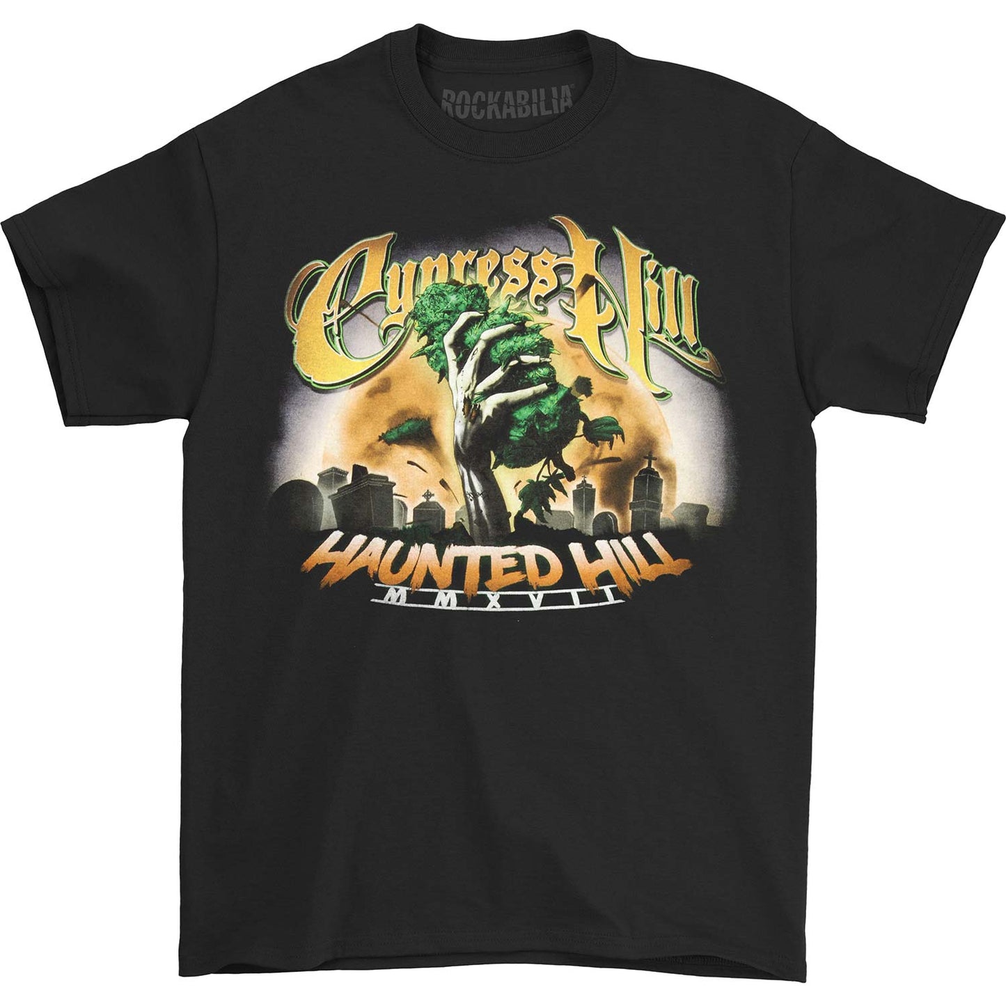 Cypress Hill Haunted Hill Tour 2017 T-shirt Front