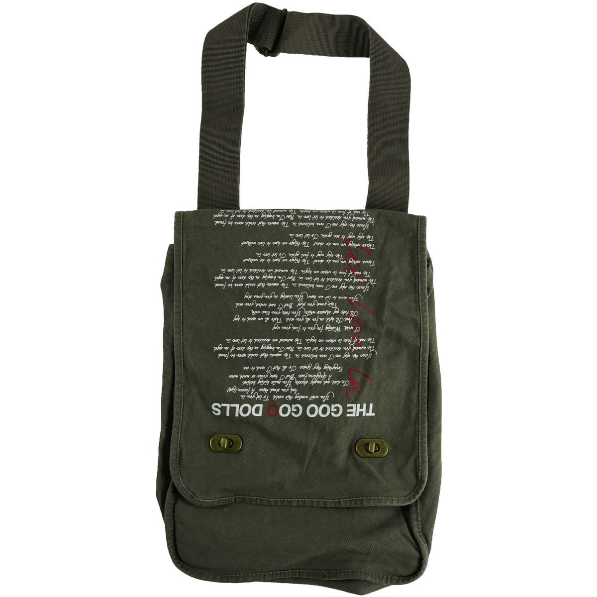 Goo Goo Dolls Messenger Bag Front