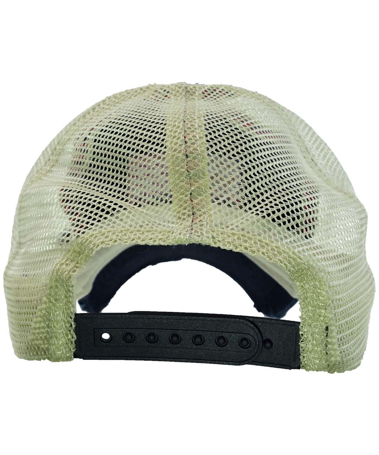 Woodstock Flag Distressed Trucker Cap Back