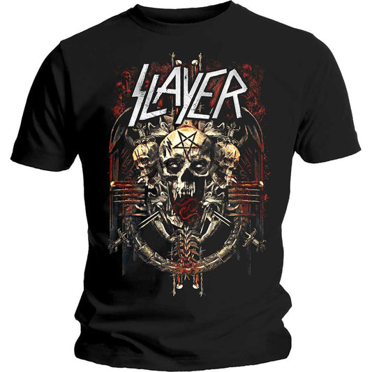 Slayer Demonic Admat Slim Fit T-shirt Front