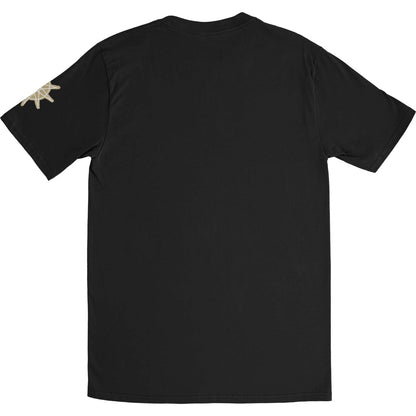 Slipknot Logo Star with Snow Wash Finishing Vintage T-shirt Back
