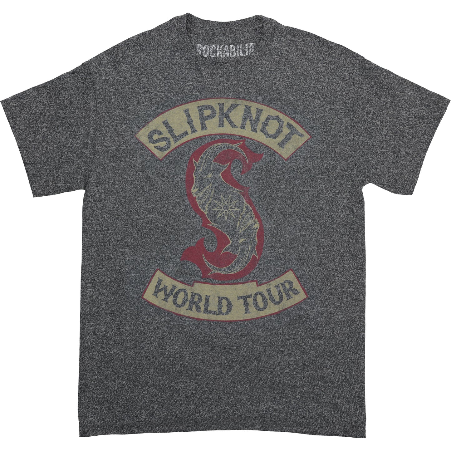 Slipknot Patched-Up Vintage T-shirt Front