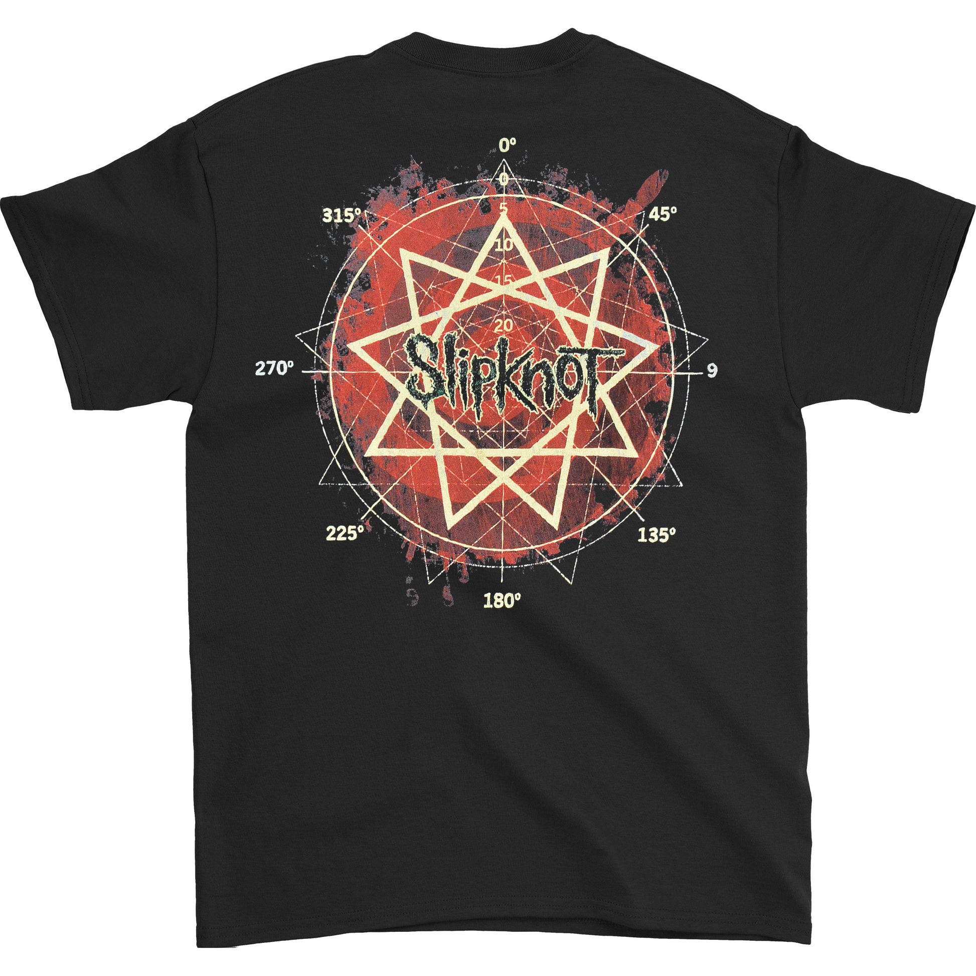 Slipknot Come Play Dying (Back Print) Slim Fit T-shirt Back