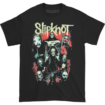 Slipknot Come Play Dying (Back Print) Slim Fit T-shirt Front
