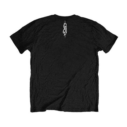 Slipknot Devil Single - Black & White (Back Print) Slim Fit T-shirt Back