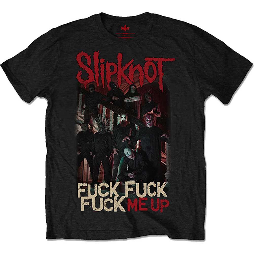 Slipknot Fuck Me Up Slim Fit T-shirt Front