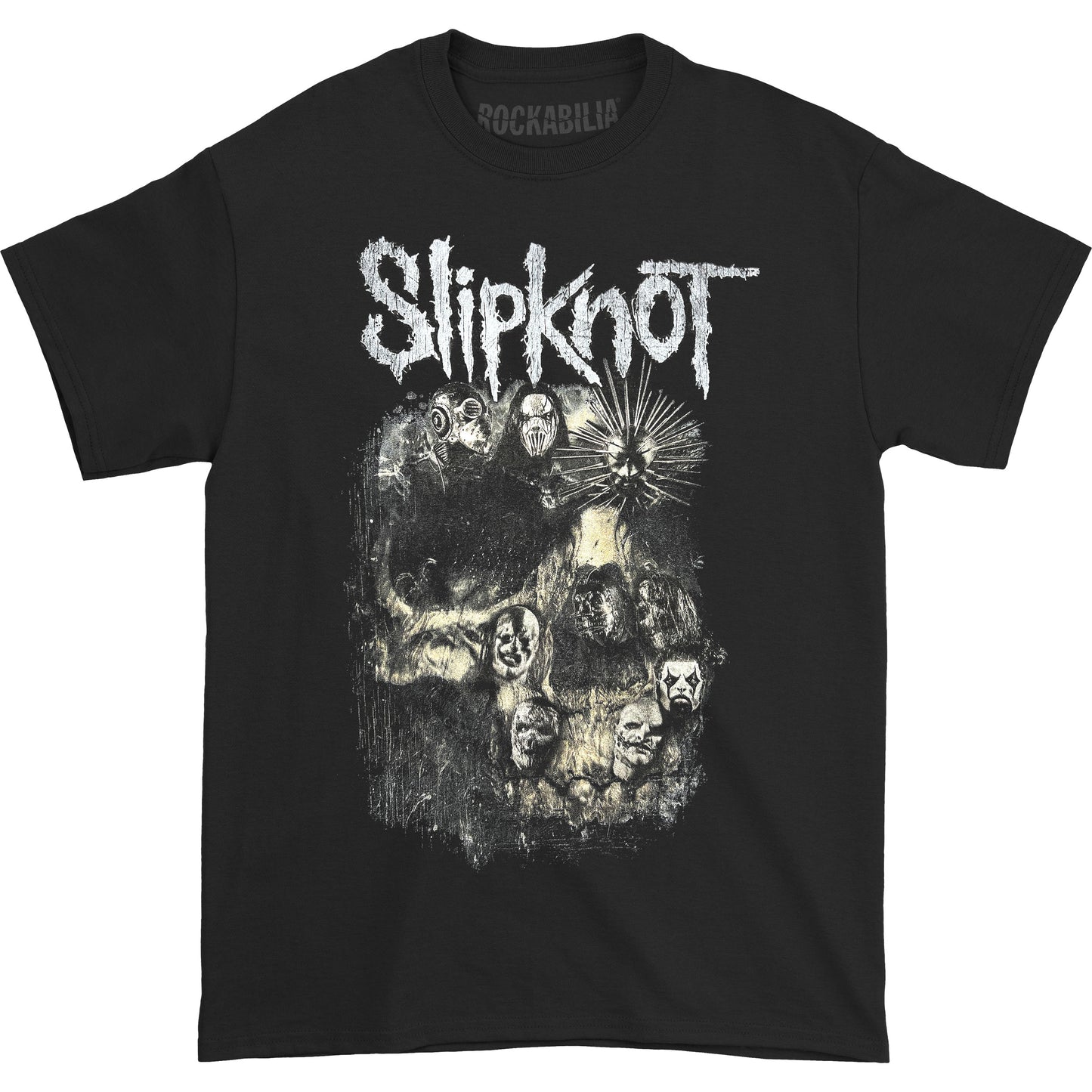Slipknot Skull Group T-shirt Front