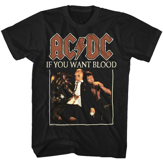 AC/DC If You Want T-shirt Front