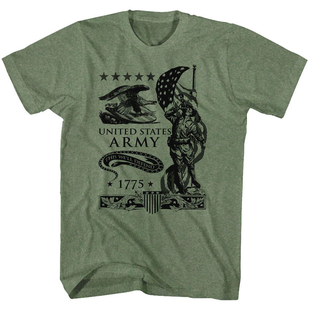 Army This We'll Defend T-shirt Front