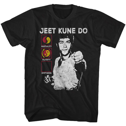 Bruce Lee Jkd Symbol Meaning T-shirt Front