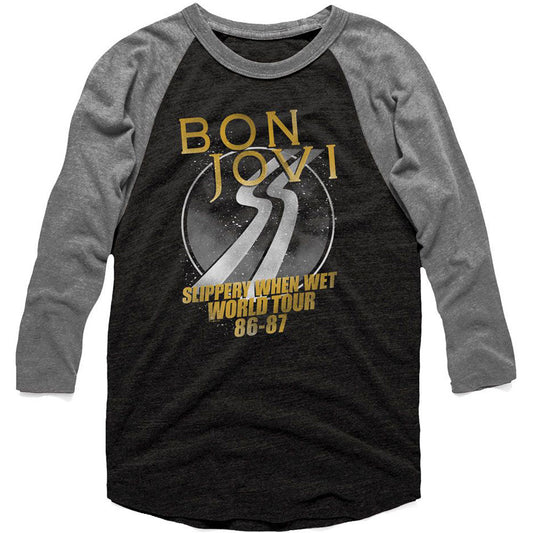 Bon Jovi World Tour Baseball Jersey Front