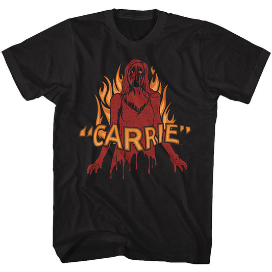 Carrie Blood & Fire T-shirt Front