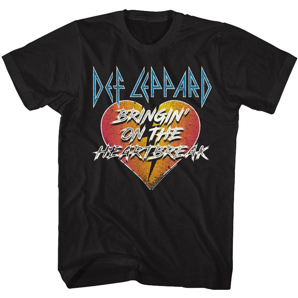 Def Leppard Bringin T-shirt Front